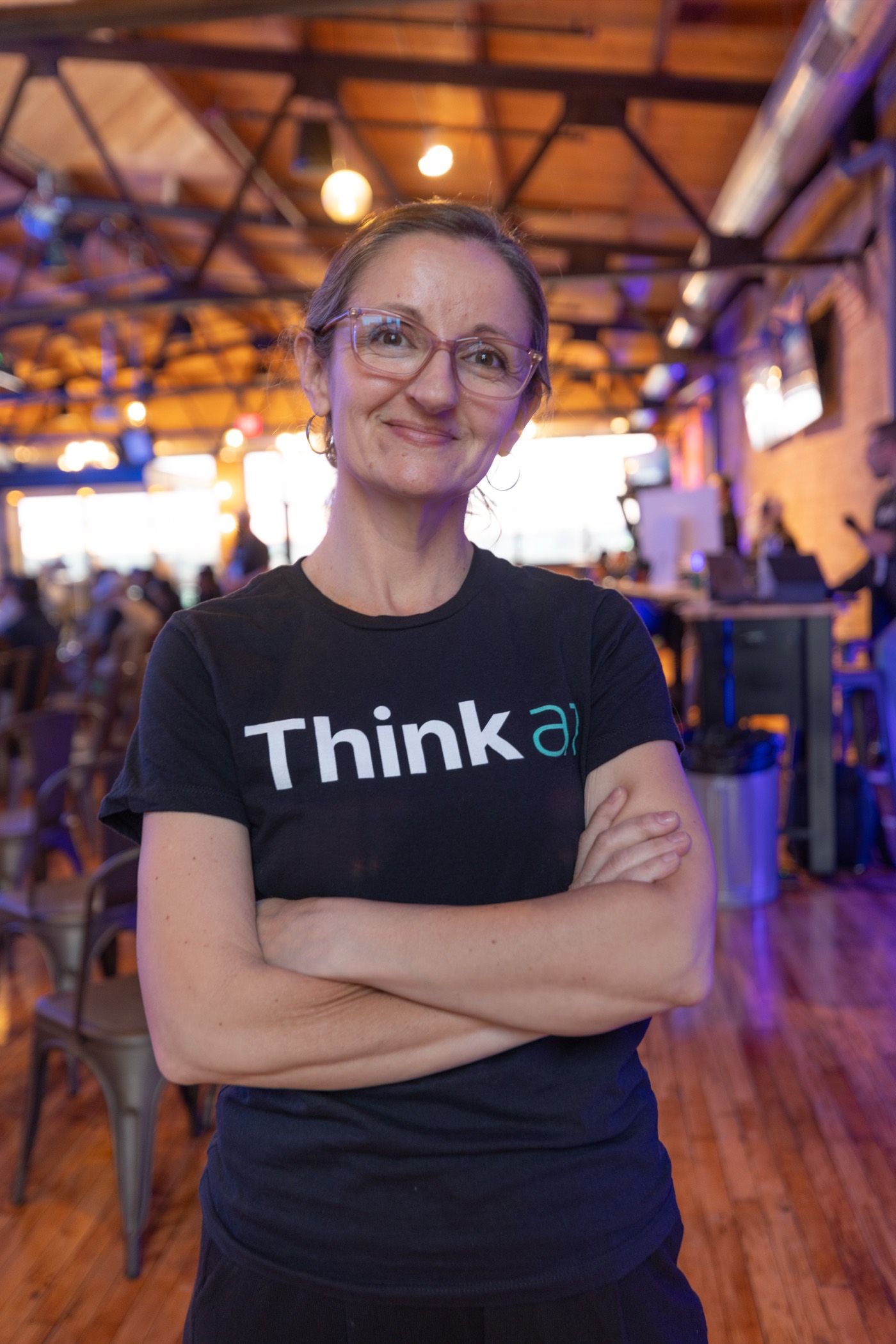 Organizing team member at a past AI event